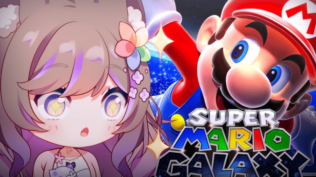 NEKOELLA PLAYS MARIO GALAXY FOR THE FIRST TIME (Part 1)【VOD】