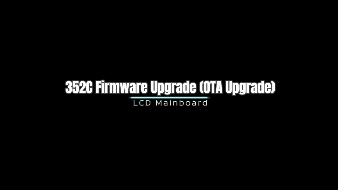 HD-352C Firmware Update &ndash; Easy OTA Wireless Method!