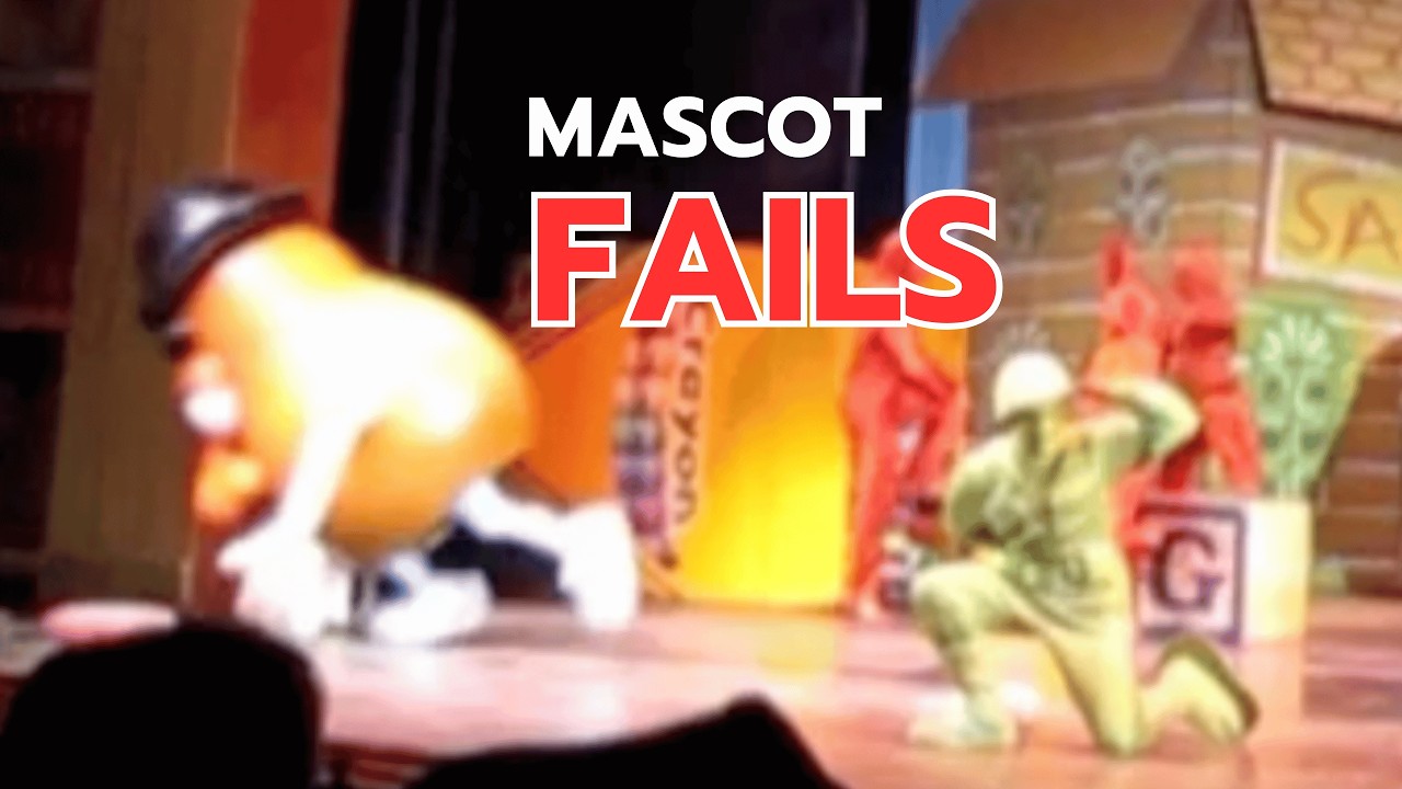 Mascot Fails & Funny Moments 😂 | Best Mascot Fails Compilation