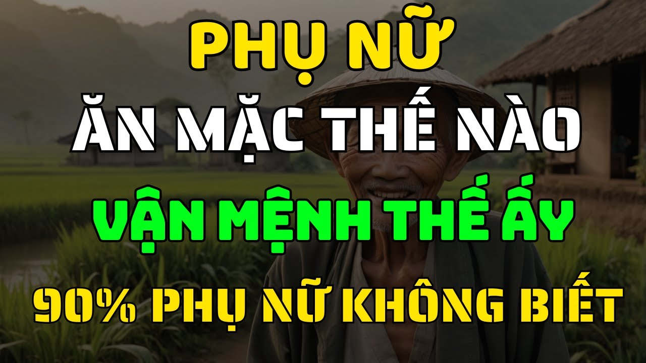 Phụ Nữ Ăn Mặc Thế Nào Số Phận Thế Ấy! Bí Quyết Hút Tài Lộc