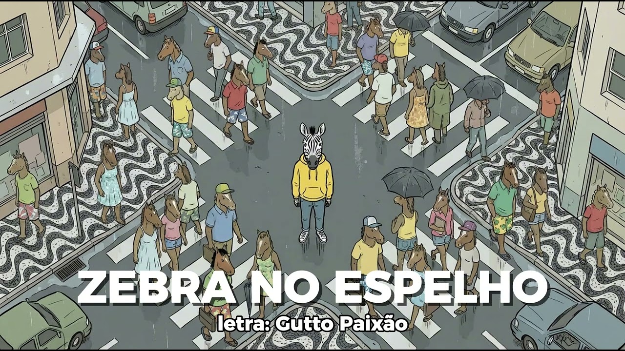 Zebra No Espelho