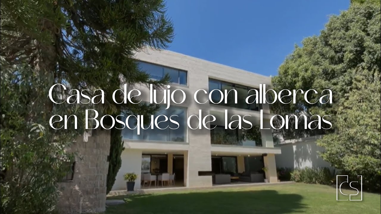 Casa De Lujo Con Alberca | Bosques De Las Lomas