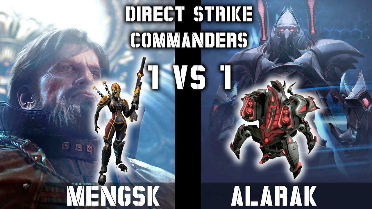 Mengsk vs Alarak | Build against alarak (testing emp buff) | Direct Strike Commanders