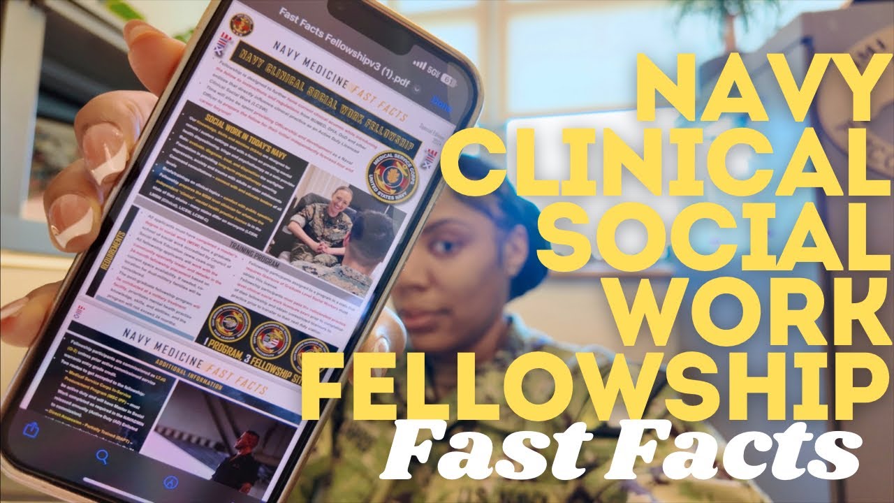 2024 FAST FACTS | For Anyone Wanting to be a Social Worker in the Navy
