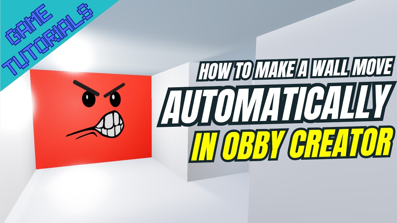 How To Make A Wall Move Automatically In Obby Creator! | Obby Creator