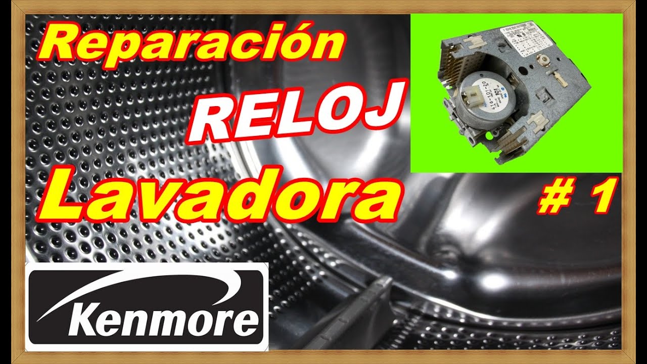 🚀 Solución definitiva al problema del reloj-timer de lavadora Kenmore