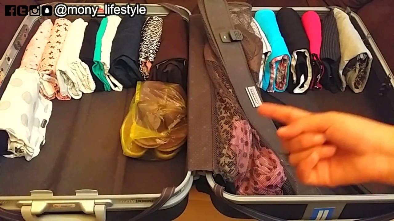تحضير حقيبة السفر بسرعة وسهولة للمرأه والرجل وكل ما تحتاجونه أثناء السفر | Mony LifeStyle