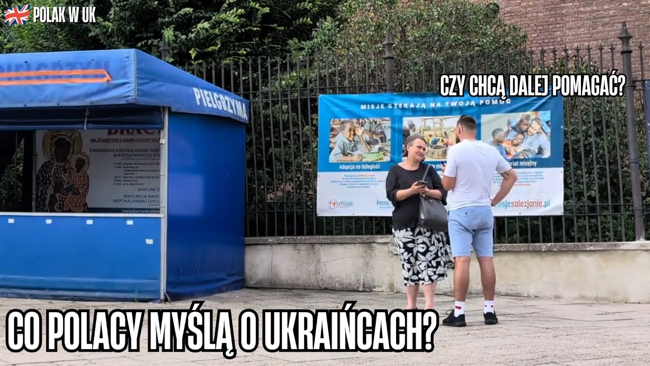 Co NAPRAWDĘ POLACY myślą o UKRAIŃCACH? Trudne pytania - CZY ODPOWIEDZĄ? #polacywuk