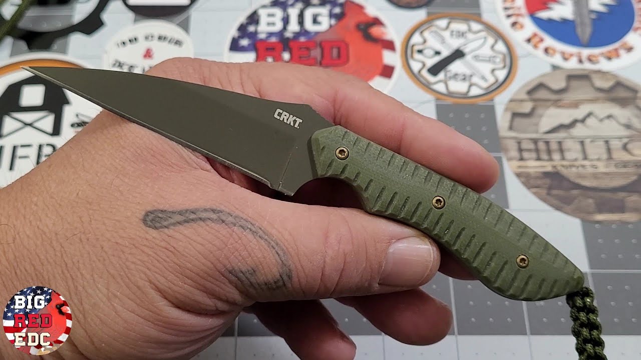 SMKW Exclusive CRKT S.P.E.W. : A Wicked Wharncliffe Neck Knife