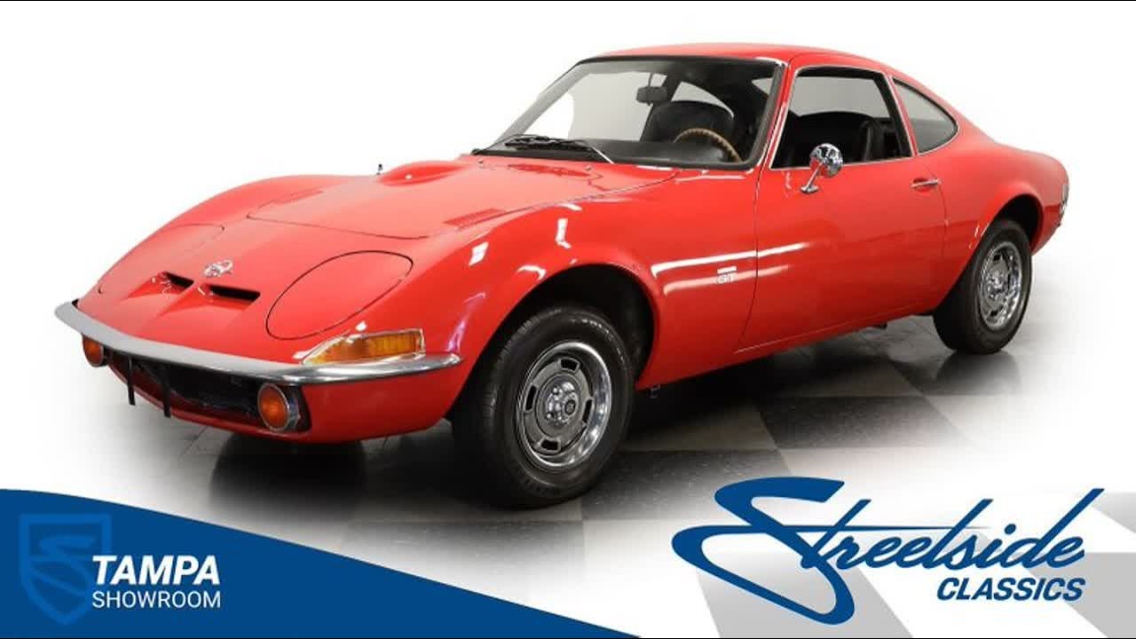 1969 Opel GT  4814-TPA for sale | Charlotte, Atlanta, Dallas, Tampa, Phoenix, Nashville