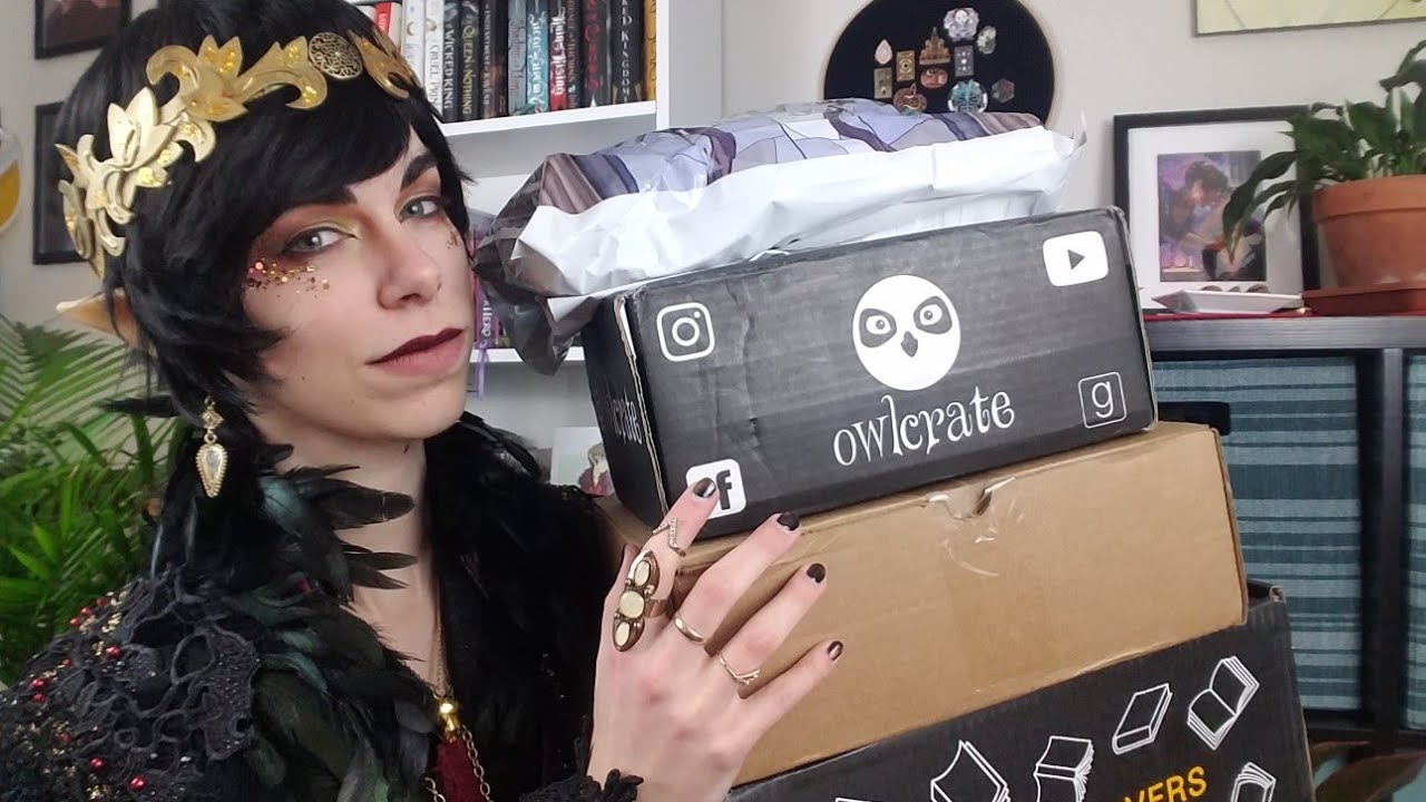 Unboxing FOUR Faerie Boxes!! [Owlcrate, Illumicrate, Faecrate, Shelflovecrate]