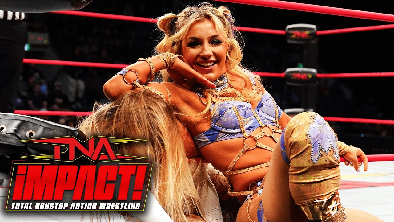 KNOCKOUTS WARFARE! Myla Grace and Harley Hudson vs. Elegance Brand | TNA iMPACT! June 5, 2025