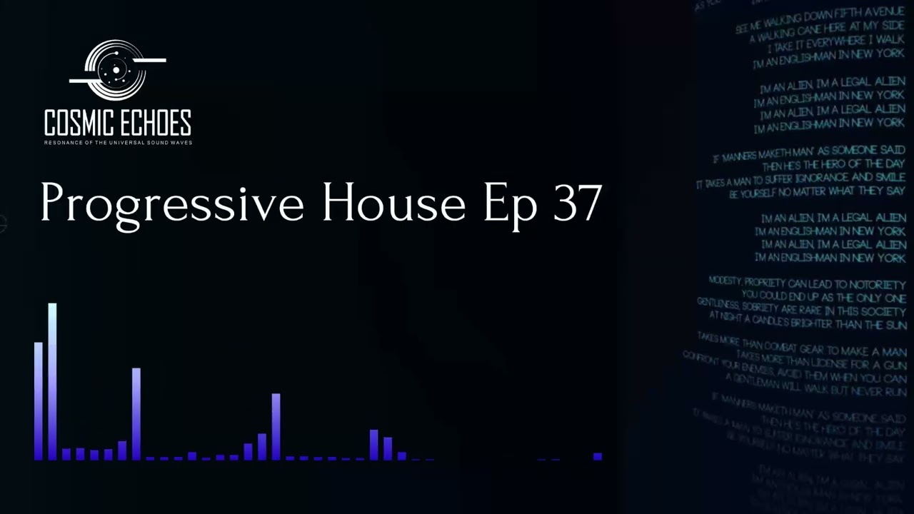 Deep Progressive House / EP 37/ Best Of september 2022/ Cosmic Echoes