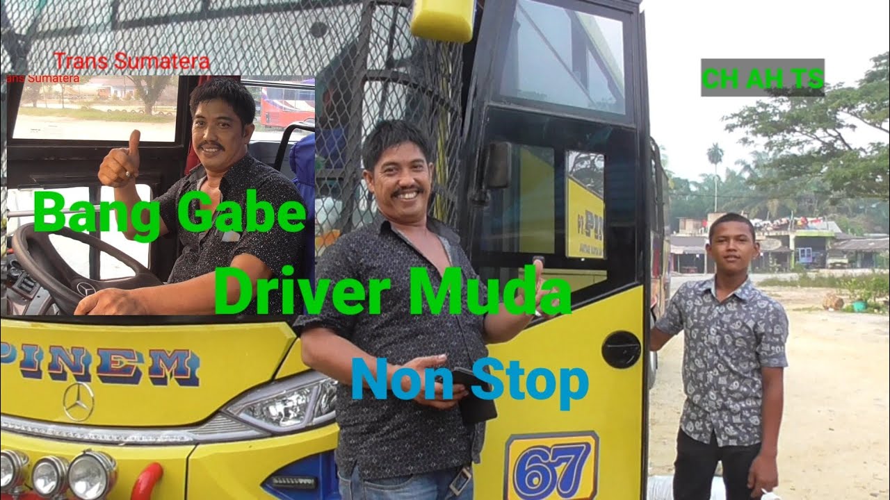 Bus Pinem no pin 67 istirahat pagi area Rumah Makan Setia abadi Kandis