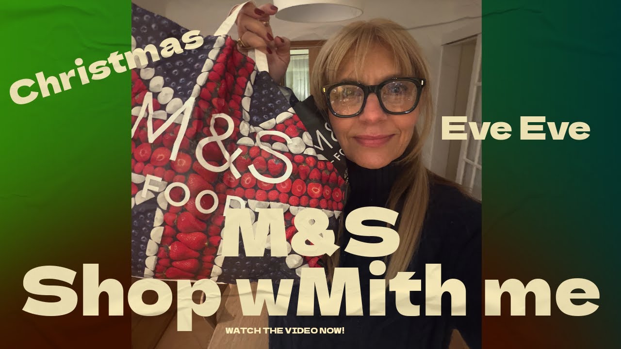 Christmas Eve eve M&S food shop 😅😳😱🫢