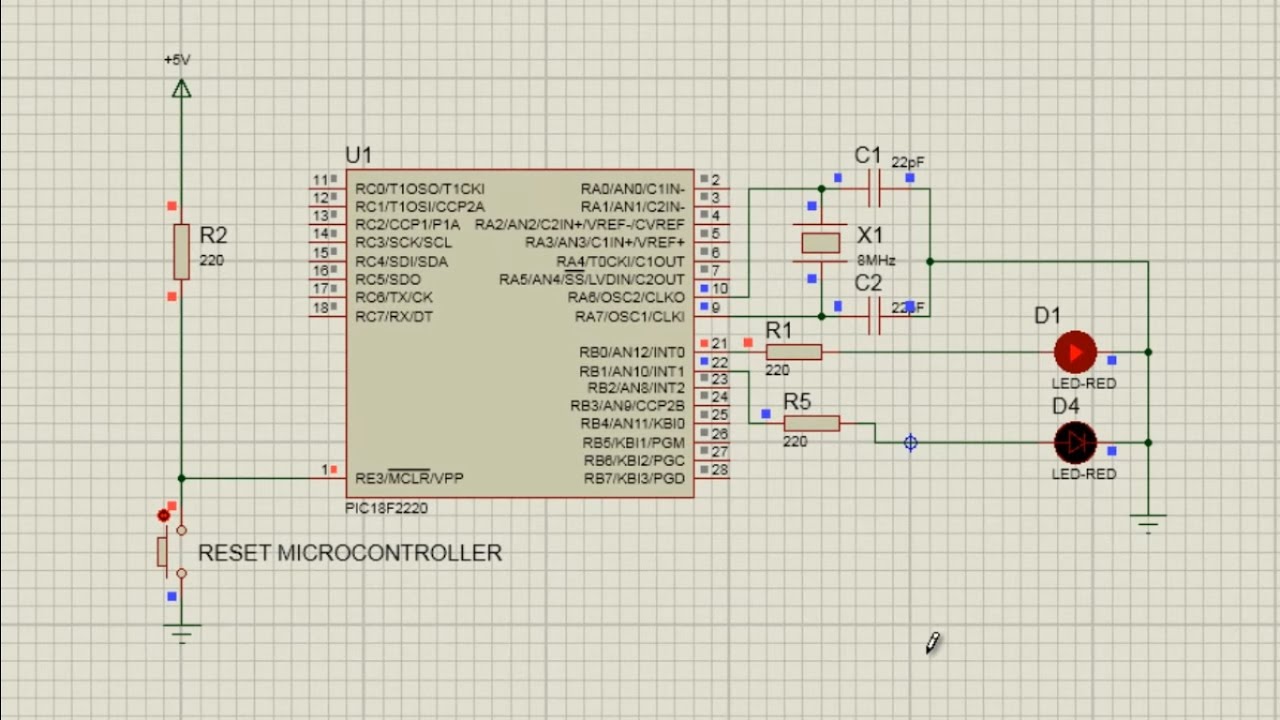 2- Flashing an LED | MPLAB XC8 for Beginners Tutorial