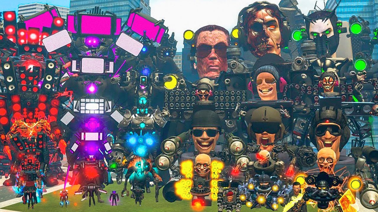 ULTIMATE SKIBIDI TOILET FIGHT – TITAN CAMERAMAN, TV MAN & SPEAKERMAN VS ALL BOSSES in GARRY’S MOD!