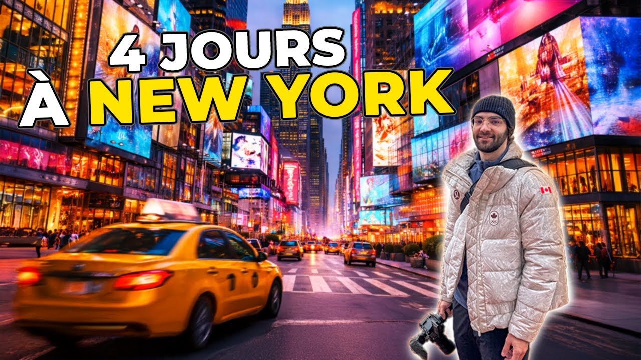 Je découvre New York en 4 jours… j’étais PAS prêt