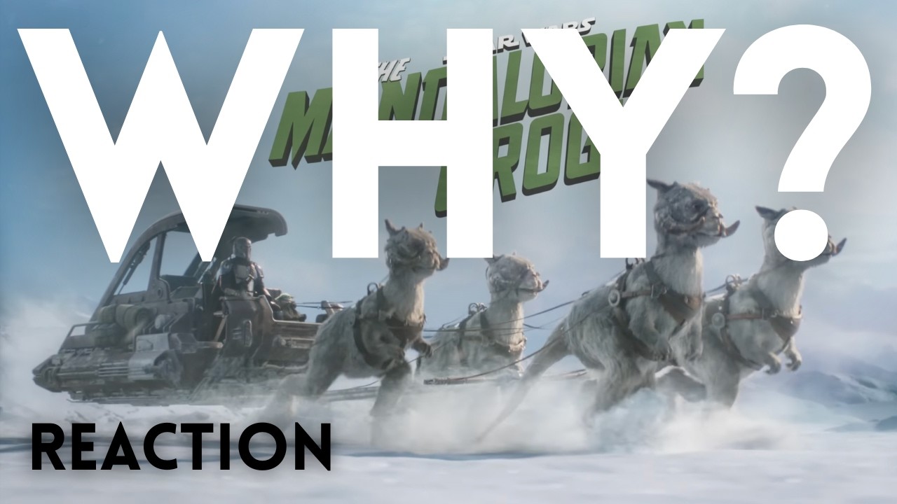 REACTION - Mandalorian & Grogu Superbowl AD - SO STUPID!