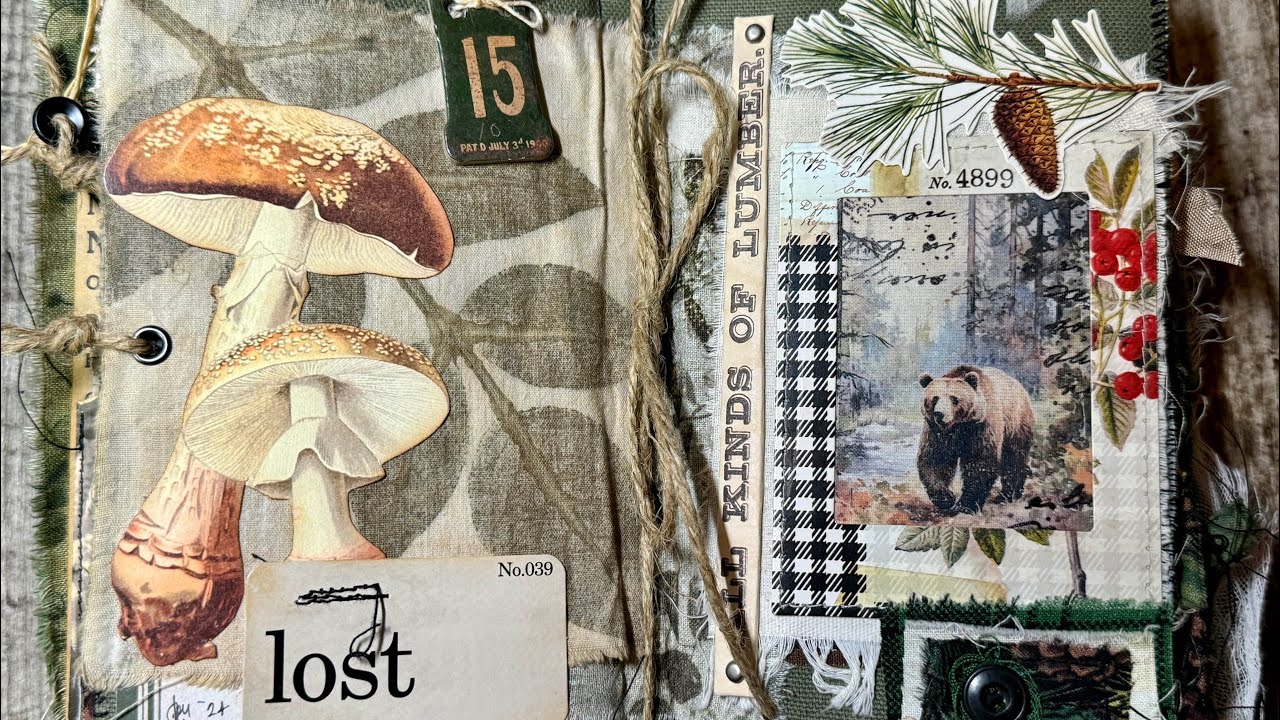 Field notes fabric journal.