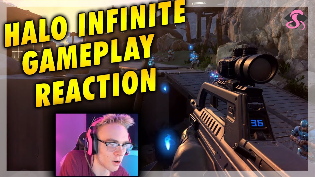 Halo Infinite GAMEPLAY Live Reaction! + Analysis/Breakdown