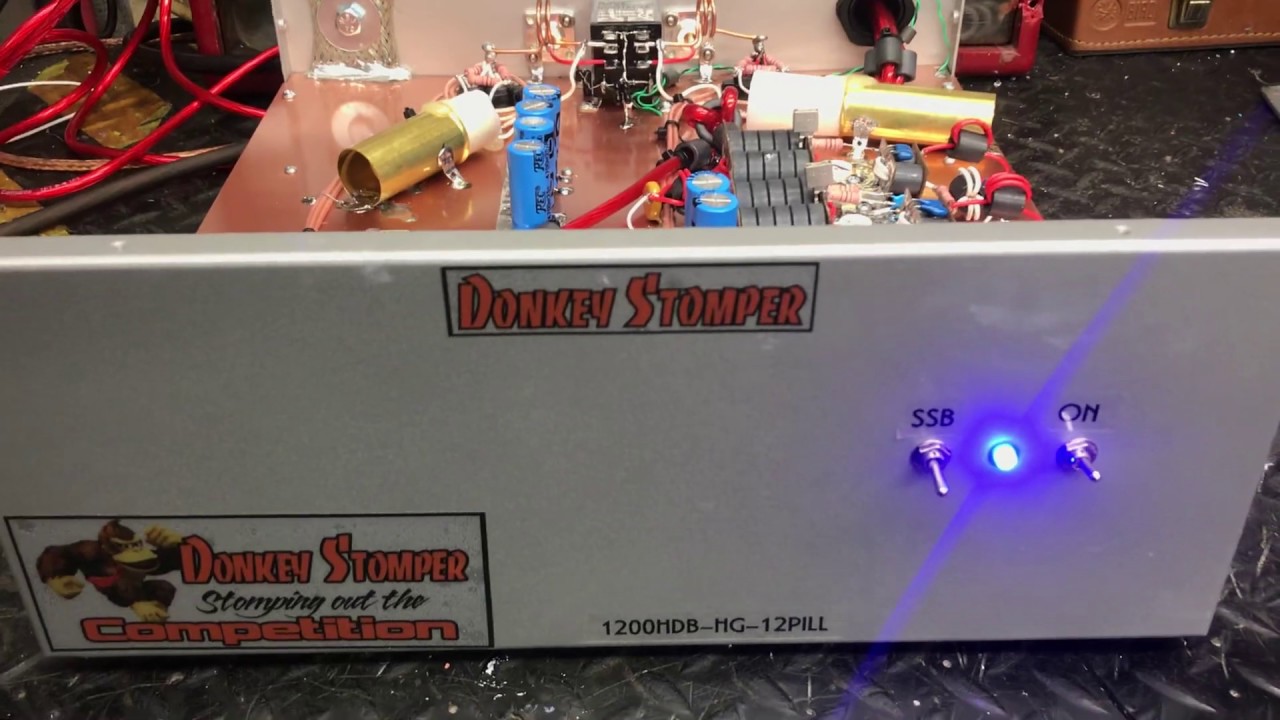 Donkey Stomper 1200HD-HG-12 Pill CW Transmitter