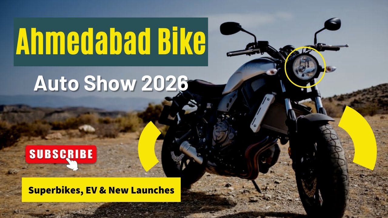 Ahmedabad Bike Auto Show 2026 🏍️🔥 | Superbikes, EV & New Launches
