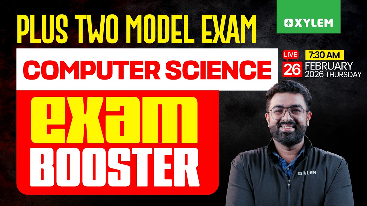 Plus Two Computer Science| Exam Booster | Xylem Plus Two