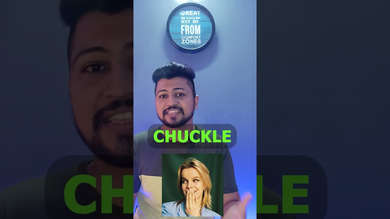Chuckle | Types of laughs |English #shorts
