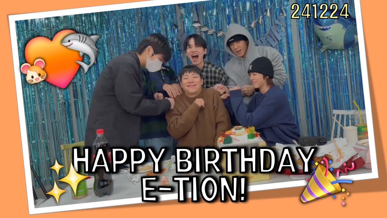 [온앤오프/ONF] Happy Birthday, E-TION! (eng)
