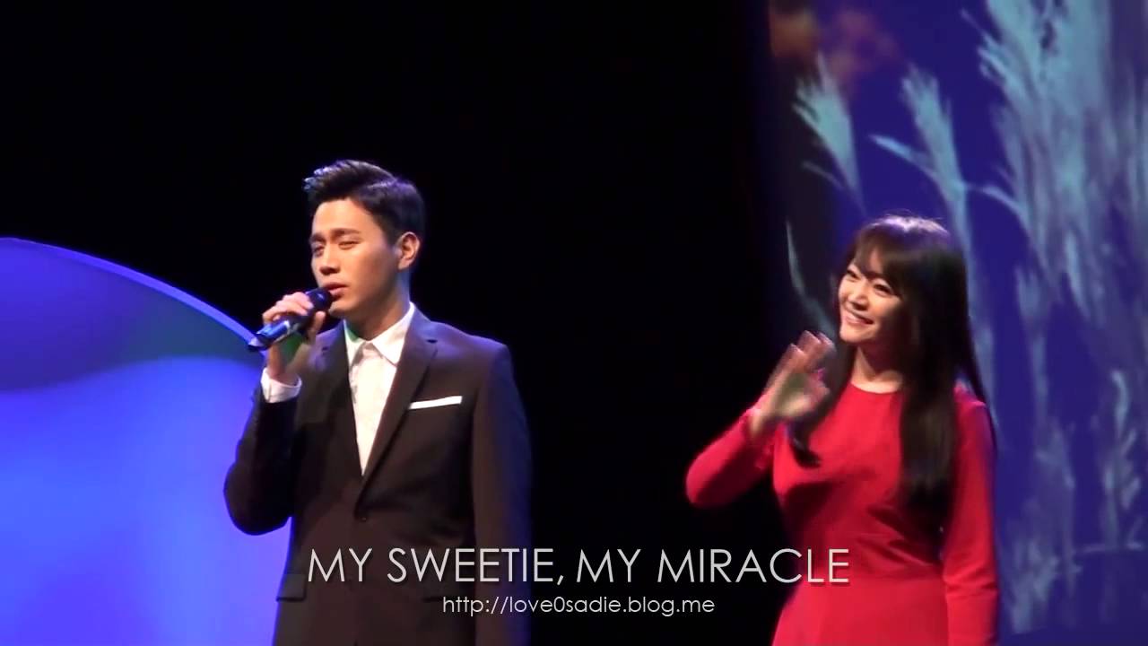 150907 뮤지컬배우 김소현&손준호 - 10월의 어느 멋진 날에
