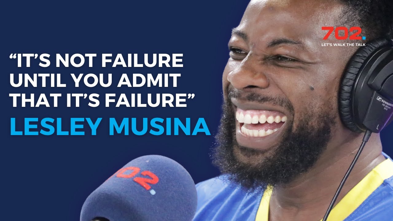 Lesley Musina on Upside of Failure with Relebogile Mabotja