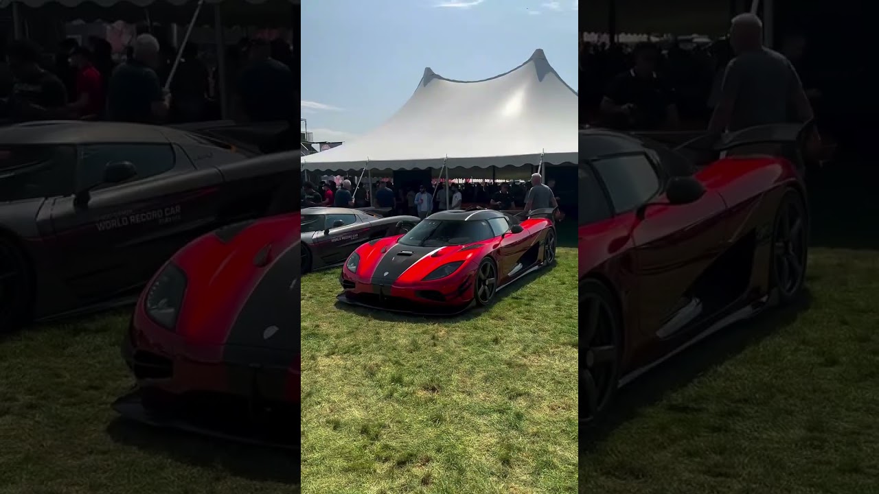 Koenigsegg 4k vertical clips for edits