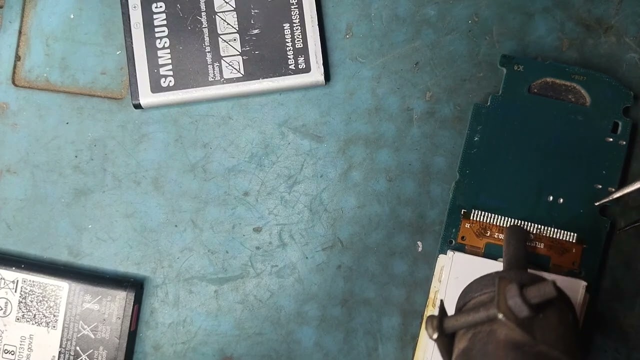 Samsung 1200 display smd remove