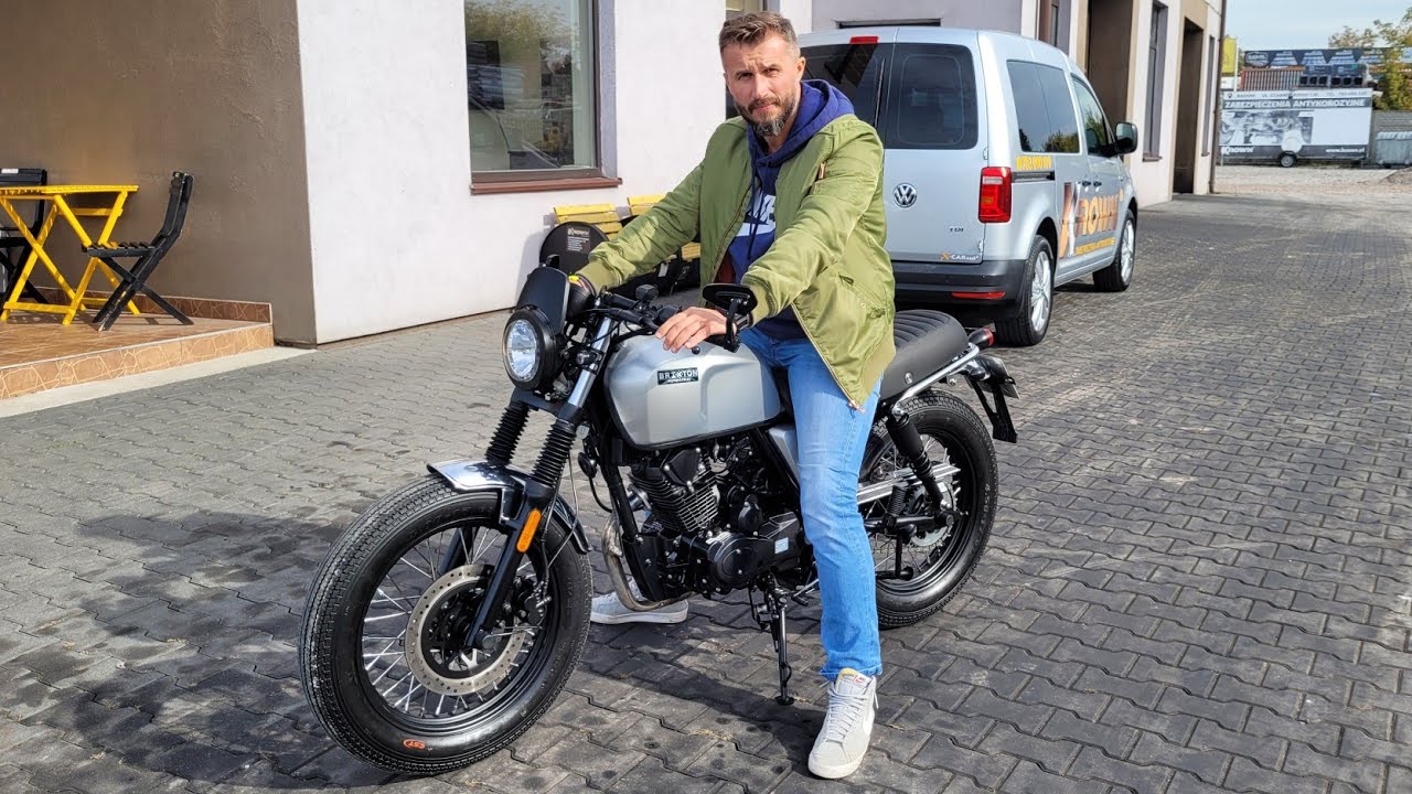 Tani cafe racer na kat. B do wzięcia - BRIXTON / Krown Radom