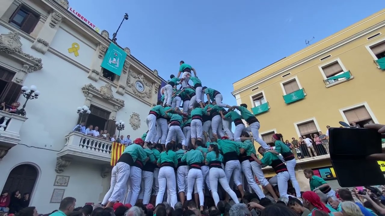 Castellers de Vilafranca - Pilar de 9 pd9fmp 1 Novembre 2022
