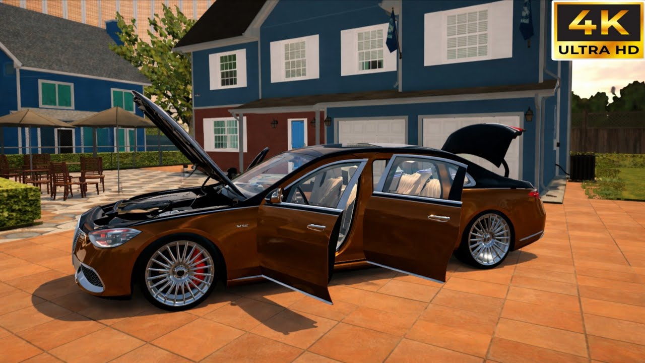 Mercedes-Maybach S680 Gameplay | Car Parking Multiplayer Luxury Drive 👑