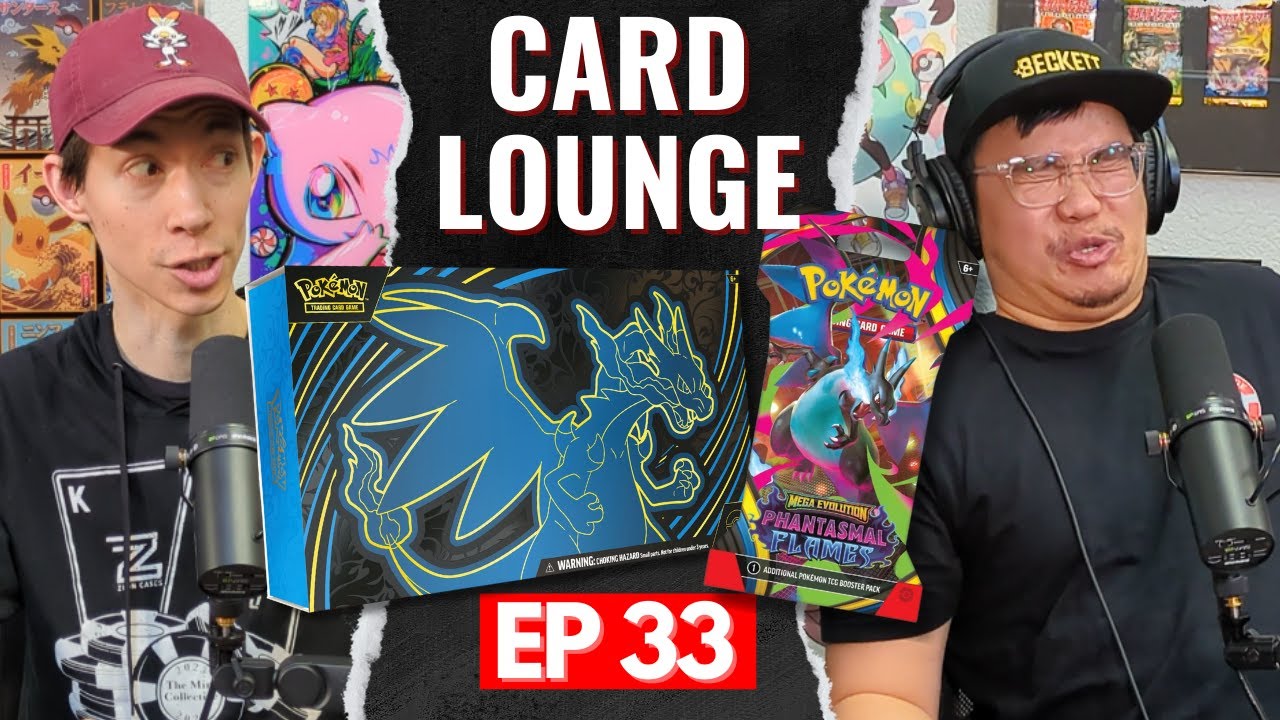 Charizard&rsquo;s Back Baby! Phantasmal Flames Could Change Everything | Ep 33 | Card Lounge