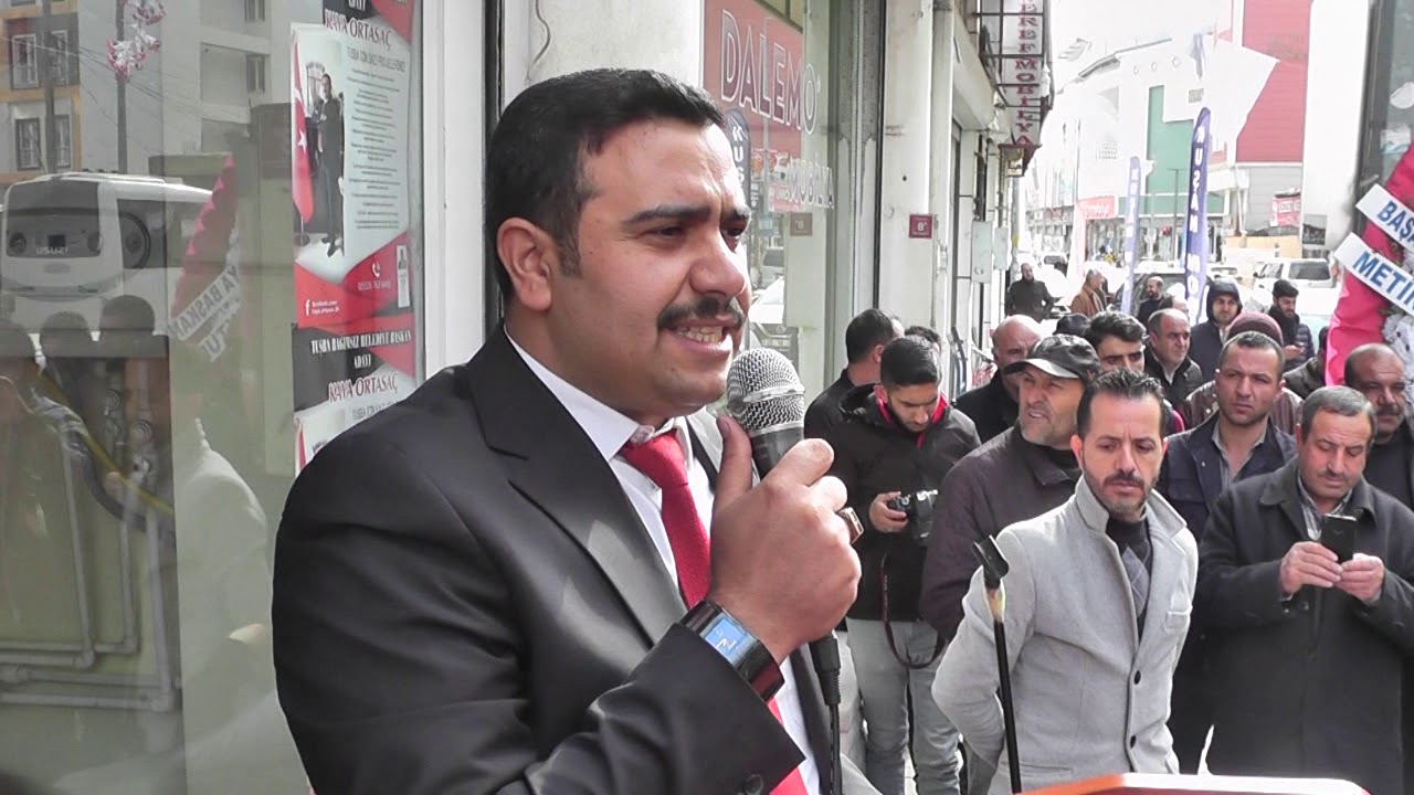 Van Tuşba 2019 Yerel Belediye Seçimleri BAĞIMSIZ  Bld Başkan Adayı Syn kaya ORTASAÇ ''In Halka İtabı