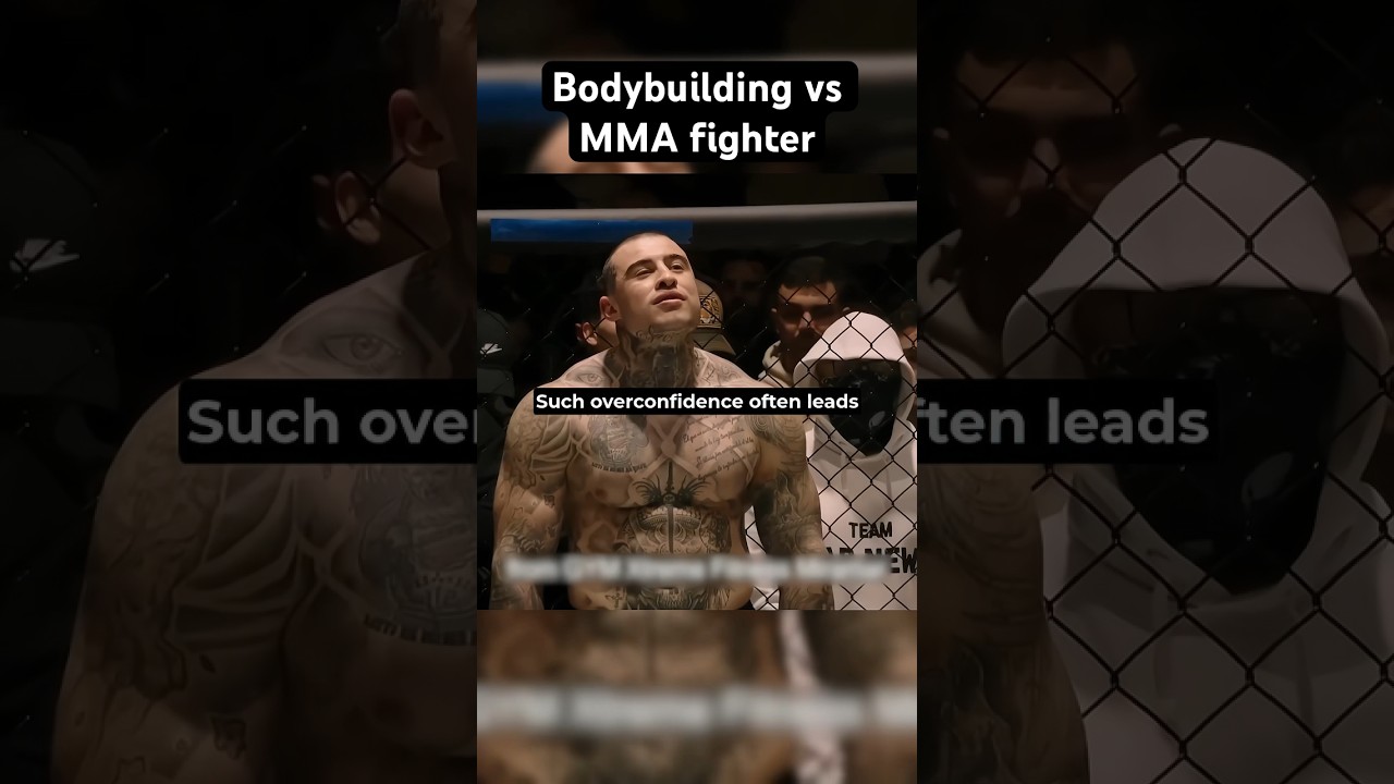 Kulturysta kontra zawodnik MMA #mma #ufc #boks