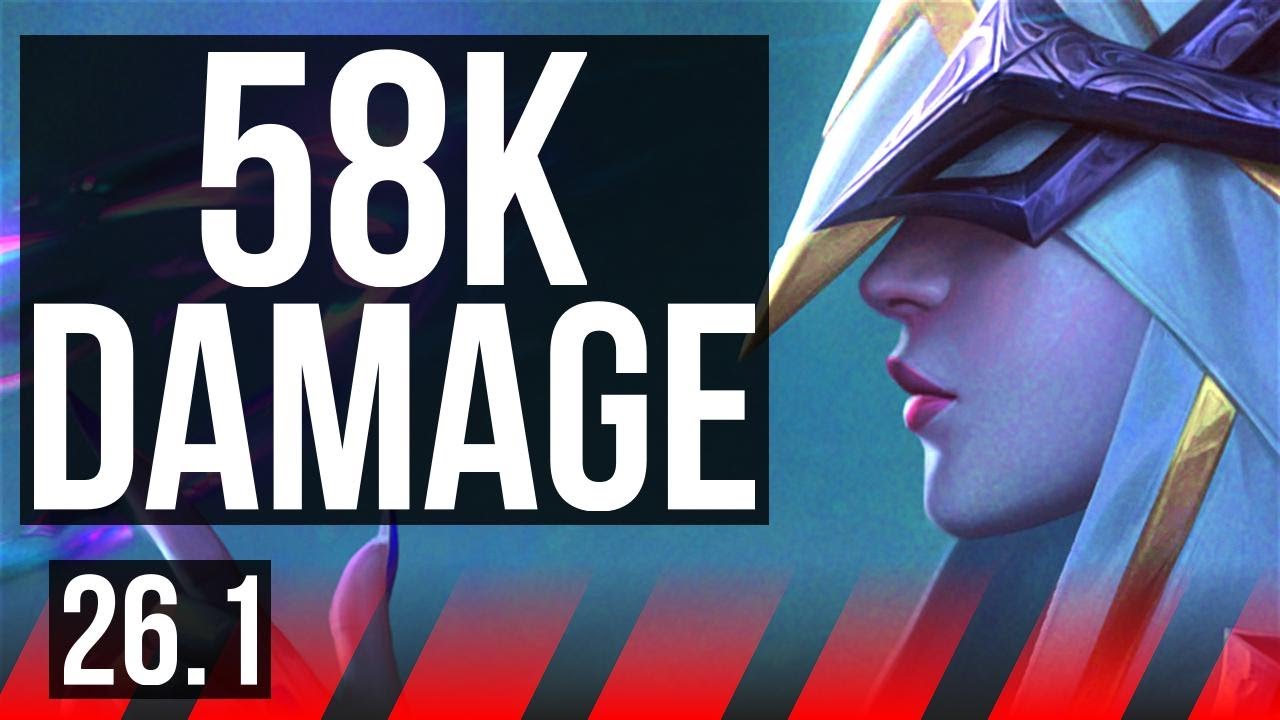ASHE vs IRELIA (TOP) | 58K damage | KR Diamond | 26.1