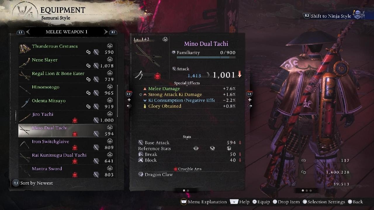 Nioh 3 - Brothel Yokai Boss Rush
