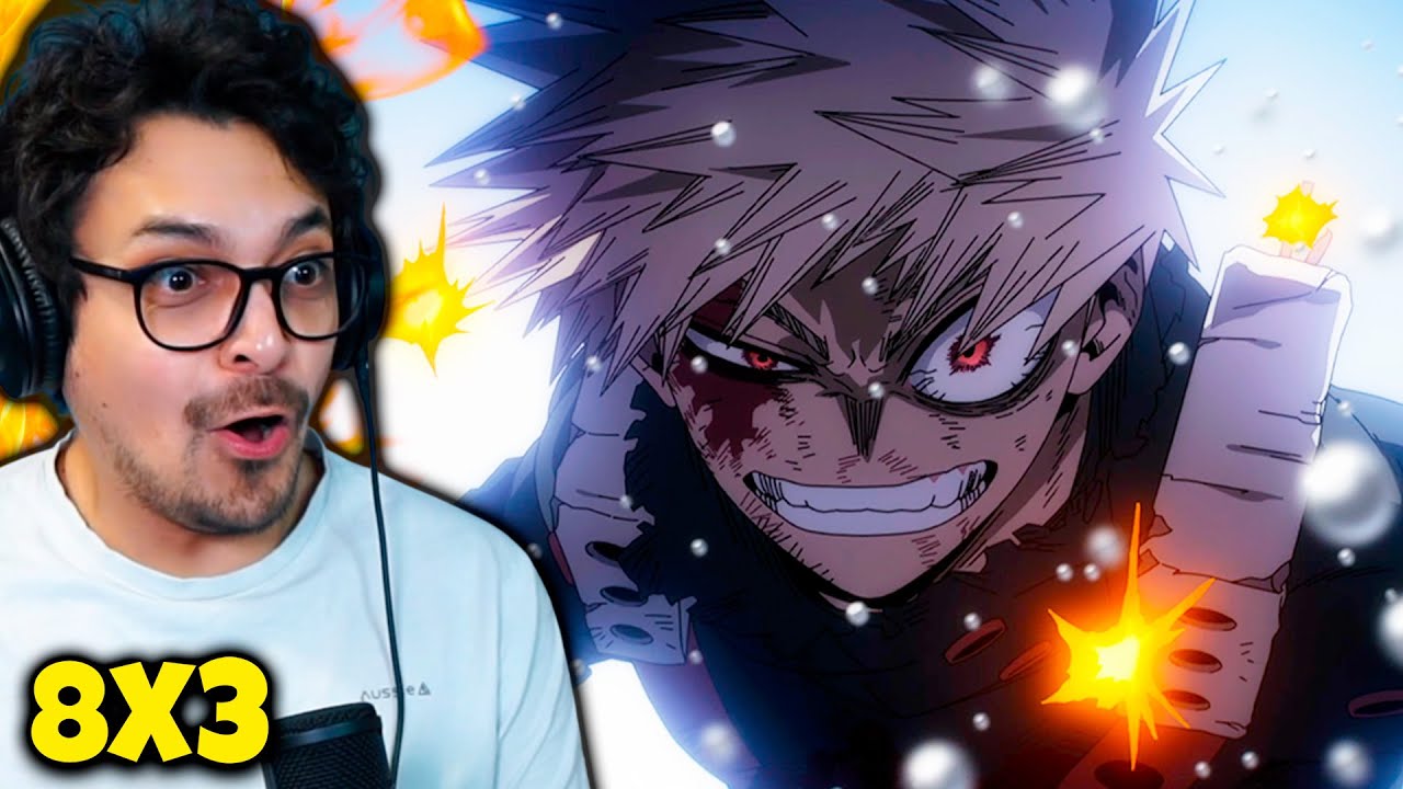 BAKUGO VS ALL FOR ONE!! 💥🔥 | BOKU NO HERO TEMPORADA 8 CAPÍTULO 3 REACCIÓN