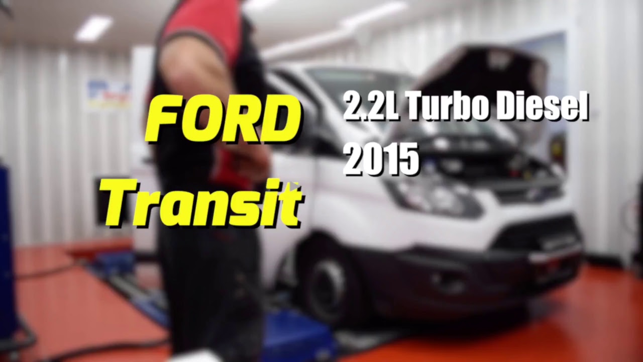 Ford Transit 2.2L Turbodiesel - Dyno test after Custome ECU remap