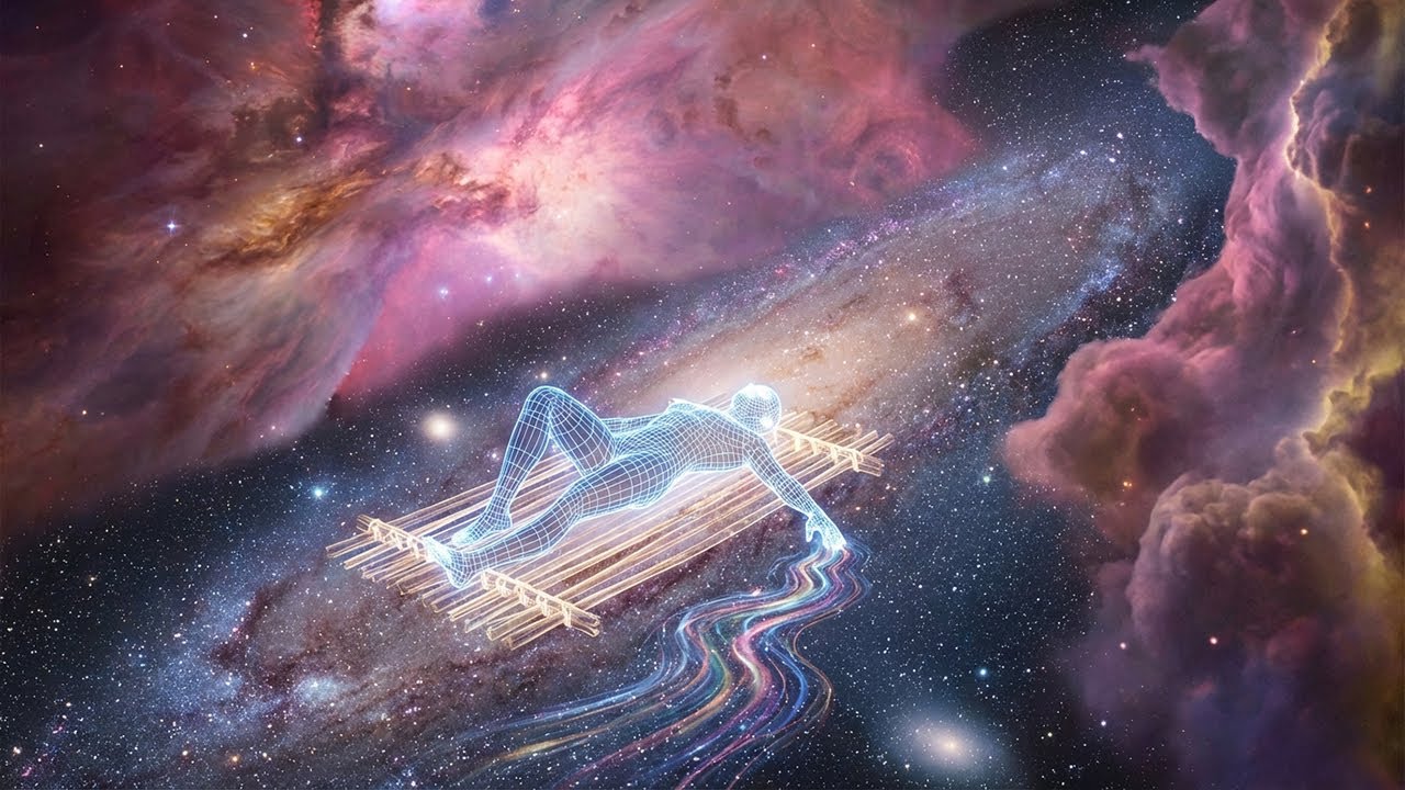 Drift to Sleep on The Milky Way: Cosmic River Relaxation Music - 432Hz