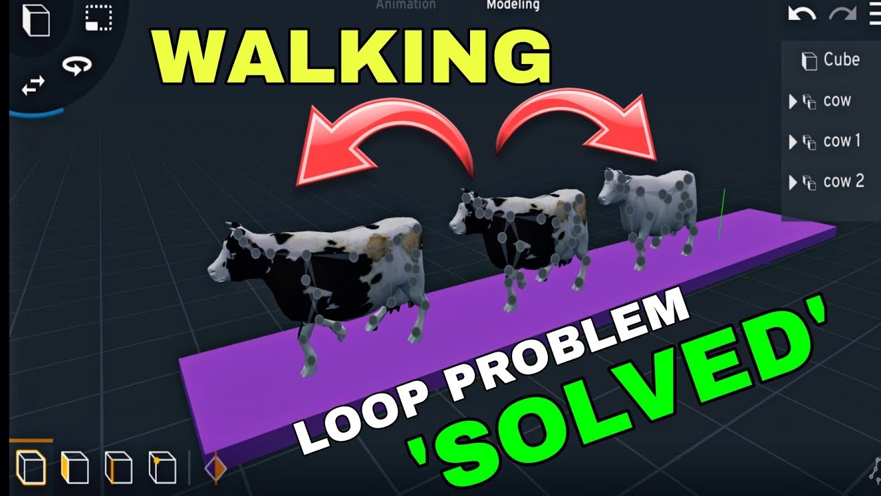 Animal looping walk Problem Solved Prisma 3D Animal crossing fountain