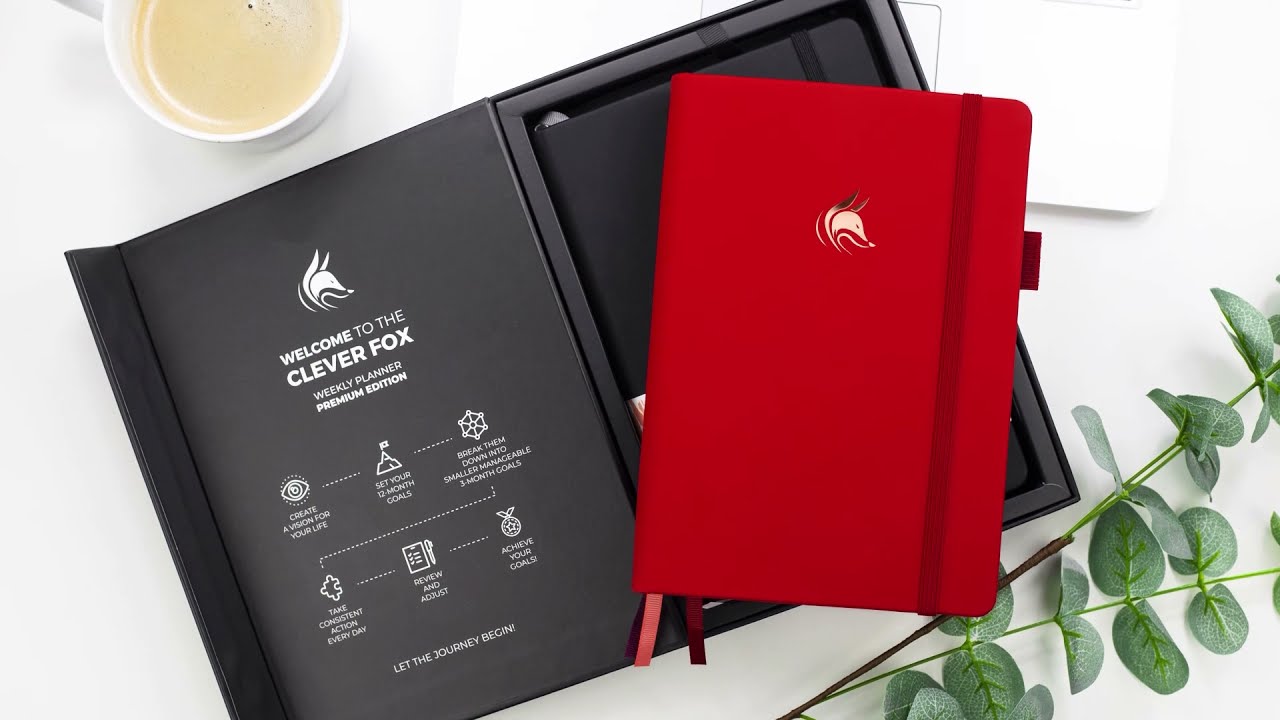 Clever Fox Premium Edition &mdash; Luxurious Weekly Planner to Increase Productivity and Hit Your Goals