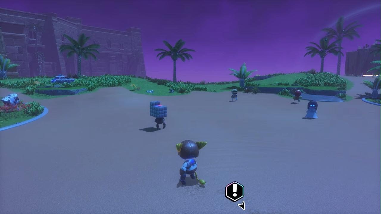 250 astrobots no local da queda