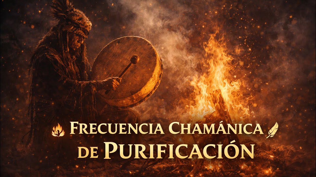 FRECUENCIA CHAMÁNICA DE PURIFICACIÓN 🔥🪶 | Limpieza Profunda del Campo Energético