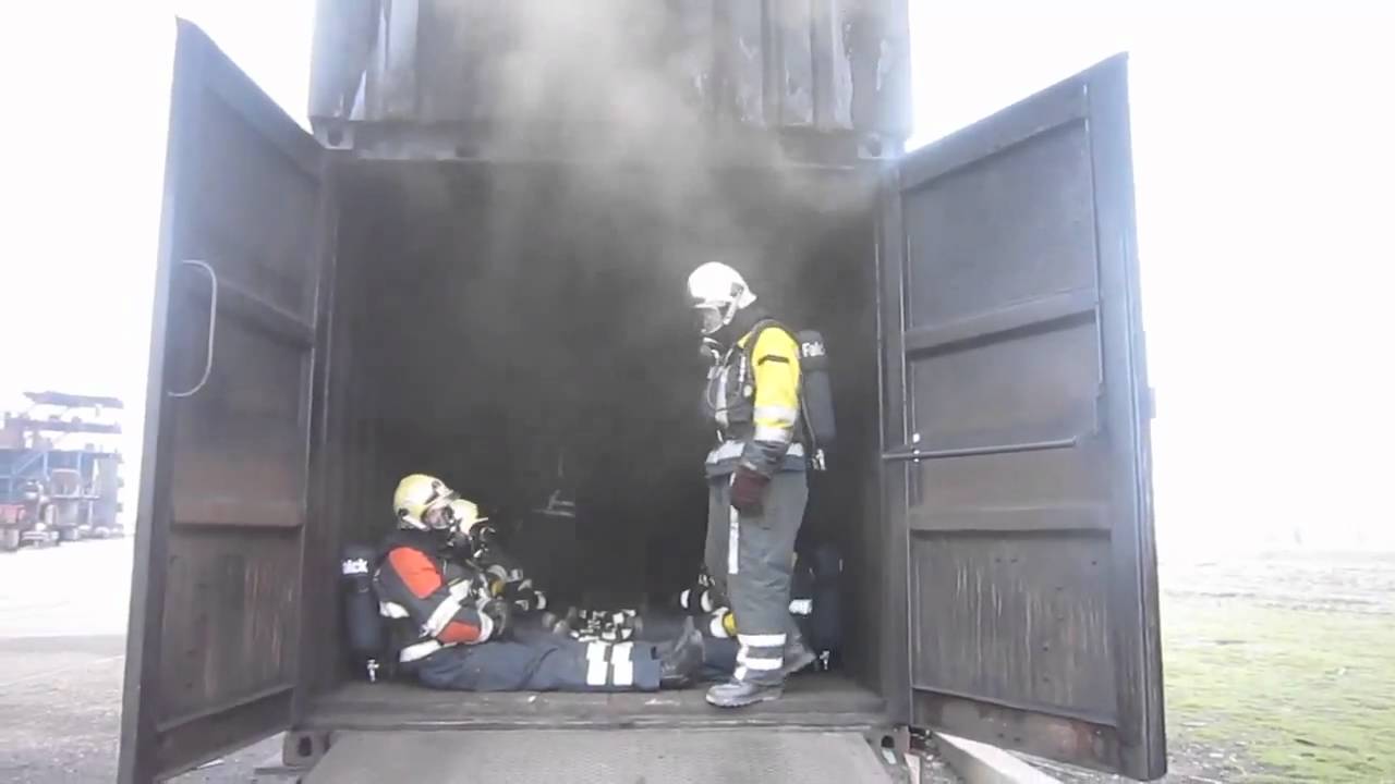 Flashover container risc maasvlakte